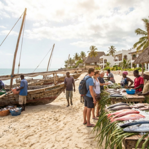 Где и как покупать свежие морепродукты в Нунгви и Кендва: лодки, аукционы, торг